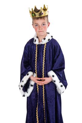 Deluxe Nativity Blue Wise Man Costume K11842646