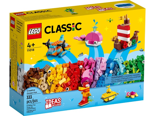LEGO CREATIVE OCEAN FUN SET 11018