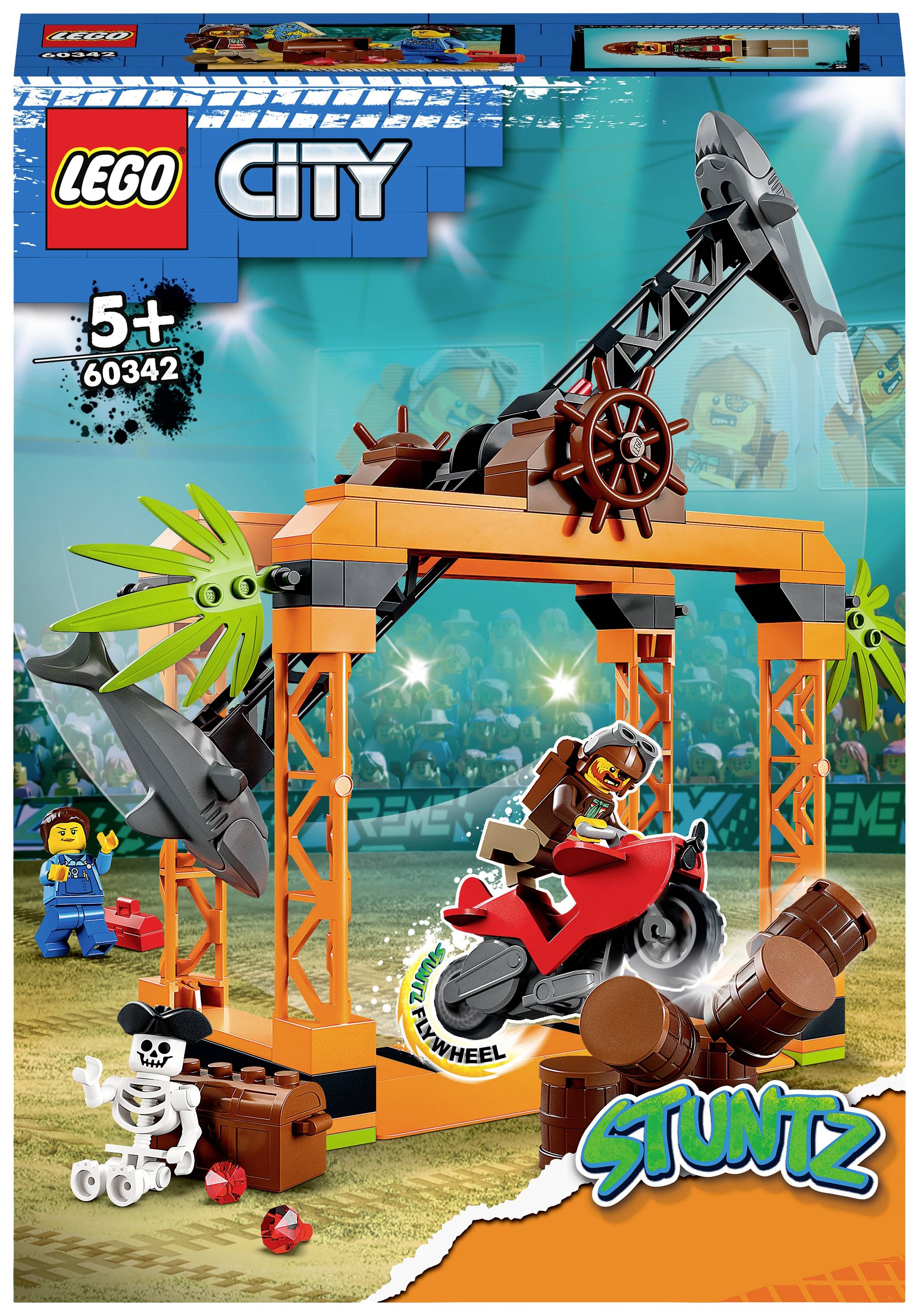 LEGO CITY THE SHARK ATTACK STUNT CHALLENGE 603421