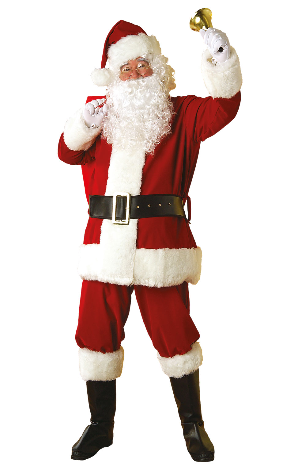 50" Waist Santa Pirate Black Belt Mens Father Christmas Fancy Dress Xmas Costume 