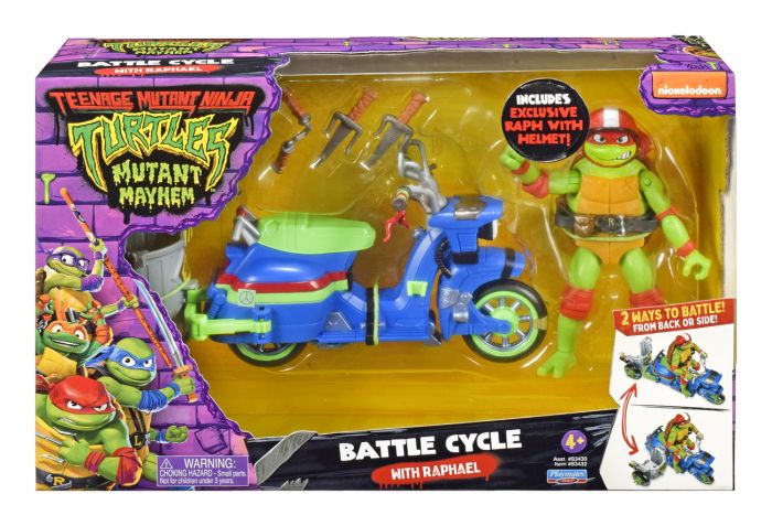 Teenage Mutant Ninja Turtles Movie Battle Cycle