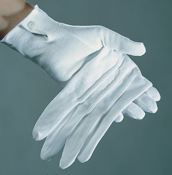 White Santa Claus Gloves 
