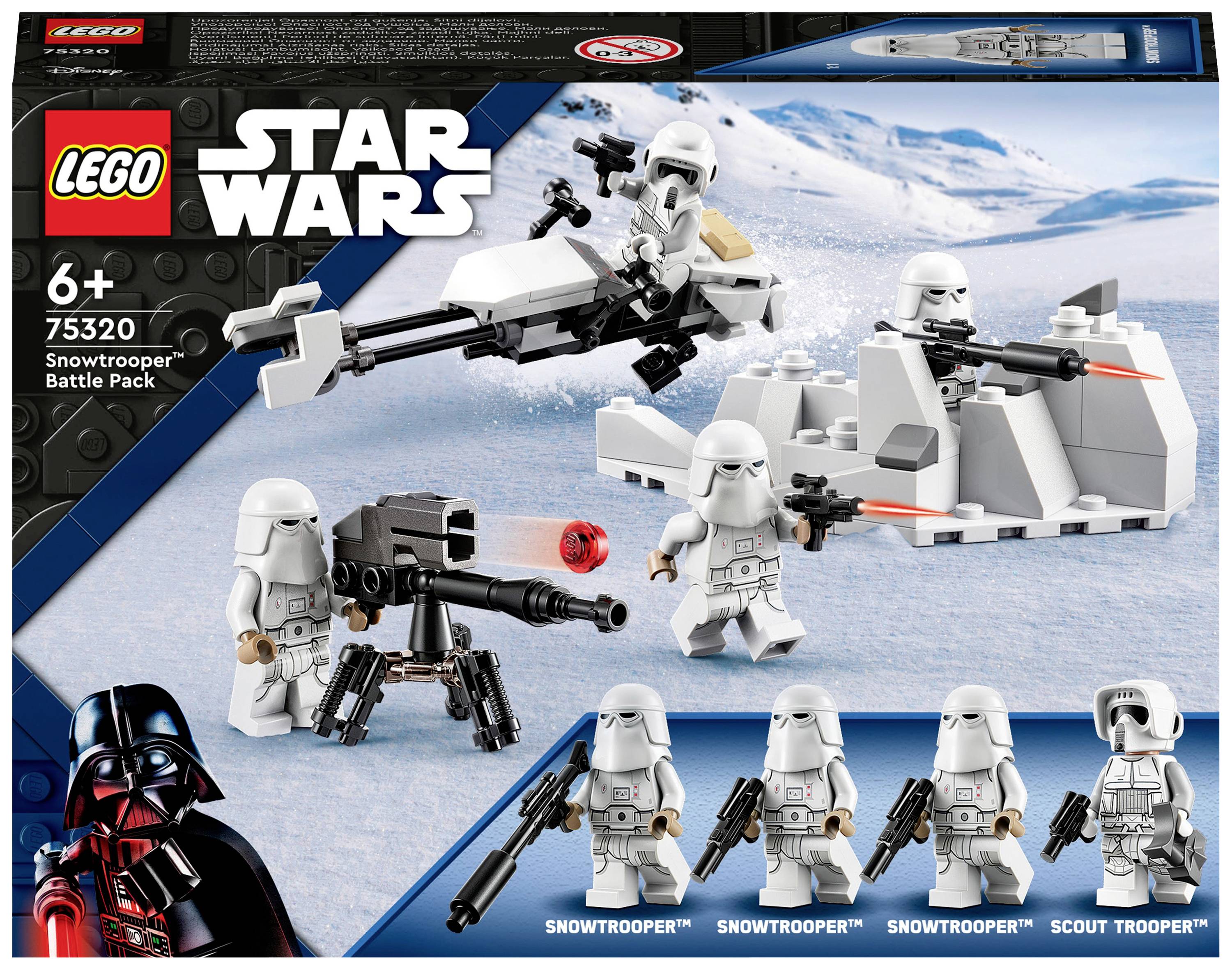 STAR WARS LEGO SNOWTROOPER BATTLE PACK 75320