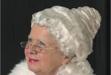 Deluxe Mrs Claus Wig