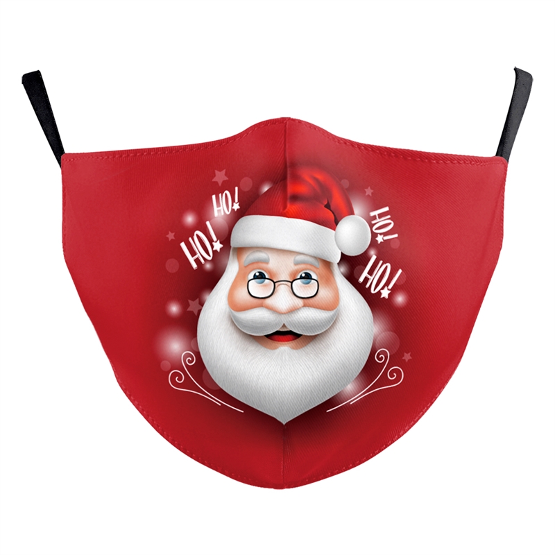 Santa HO HO HO Facemask C-8071